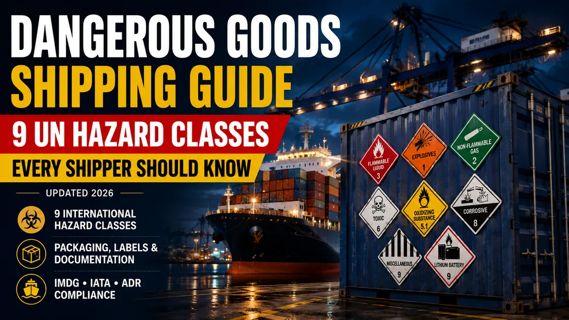 Dangerous Goods Shipping: IMDG Code & What You Need to Know