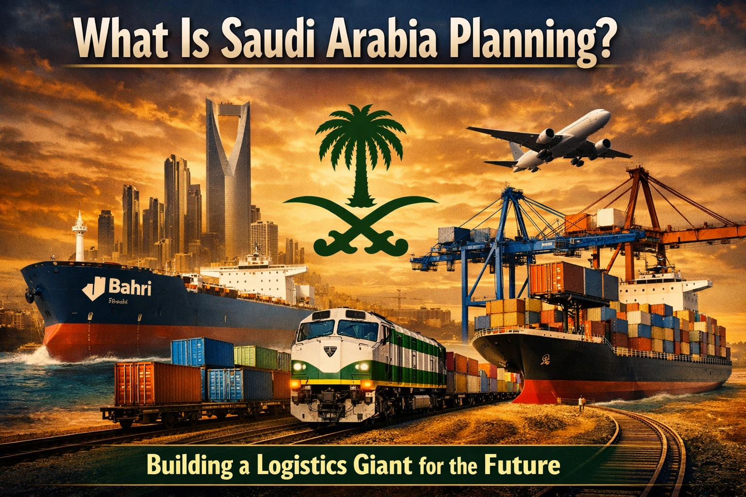 Saudi Arabia's $1 Trillion Wealth Fund Plans to Build a Logistics Giant — And It Could Change Global Trade