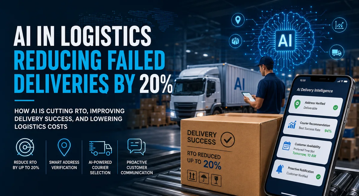 AI Is Quietly Fixing Logistics Most Expensive Problem — Failed Deliveries