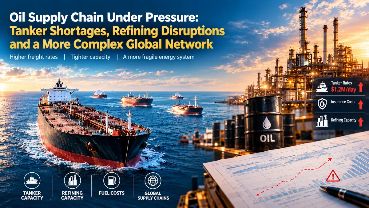 Oil's Real Problem Isn't Supply Anymore — It's Logistics