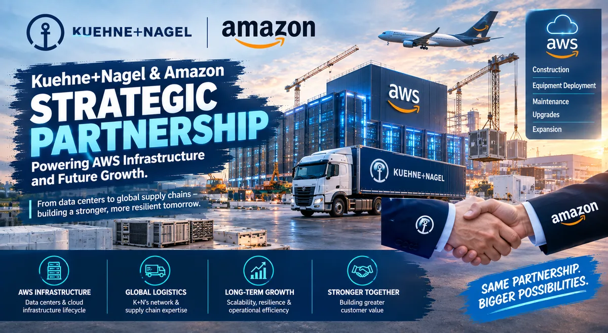 Amazon and Kuehne+Nagel Sign Long-Term Deal — And Amazon Just Got the Option to Buy Into the Company