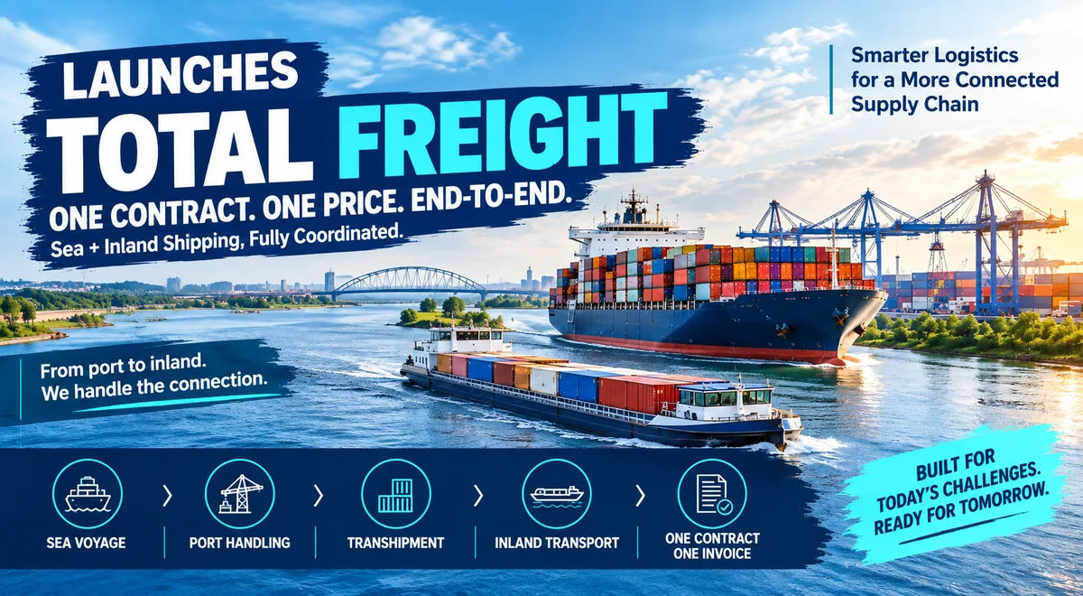 One Contract, One Invoice: A Dutch Company Just Solved a Headache That's Been Costing Shippers Money on the Rhine