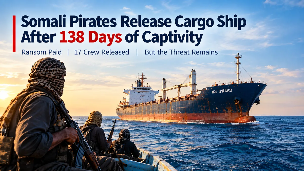 Somali Piracy Hits Worst Level Since 2013 as Four Tankers Remain in Pirate Hands